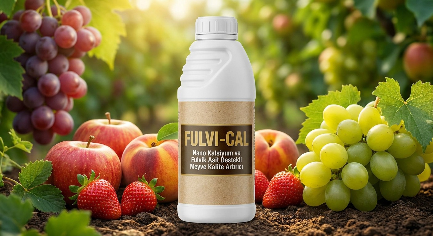 FULVI-CAL – Nano Kalsiyum ve Fulvik Asit Destekli Meyve Kalite Artırıcı